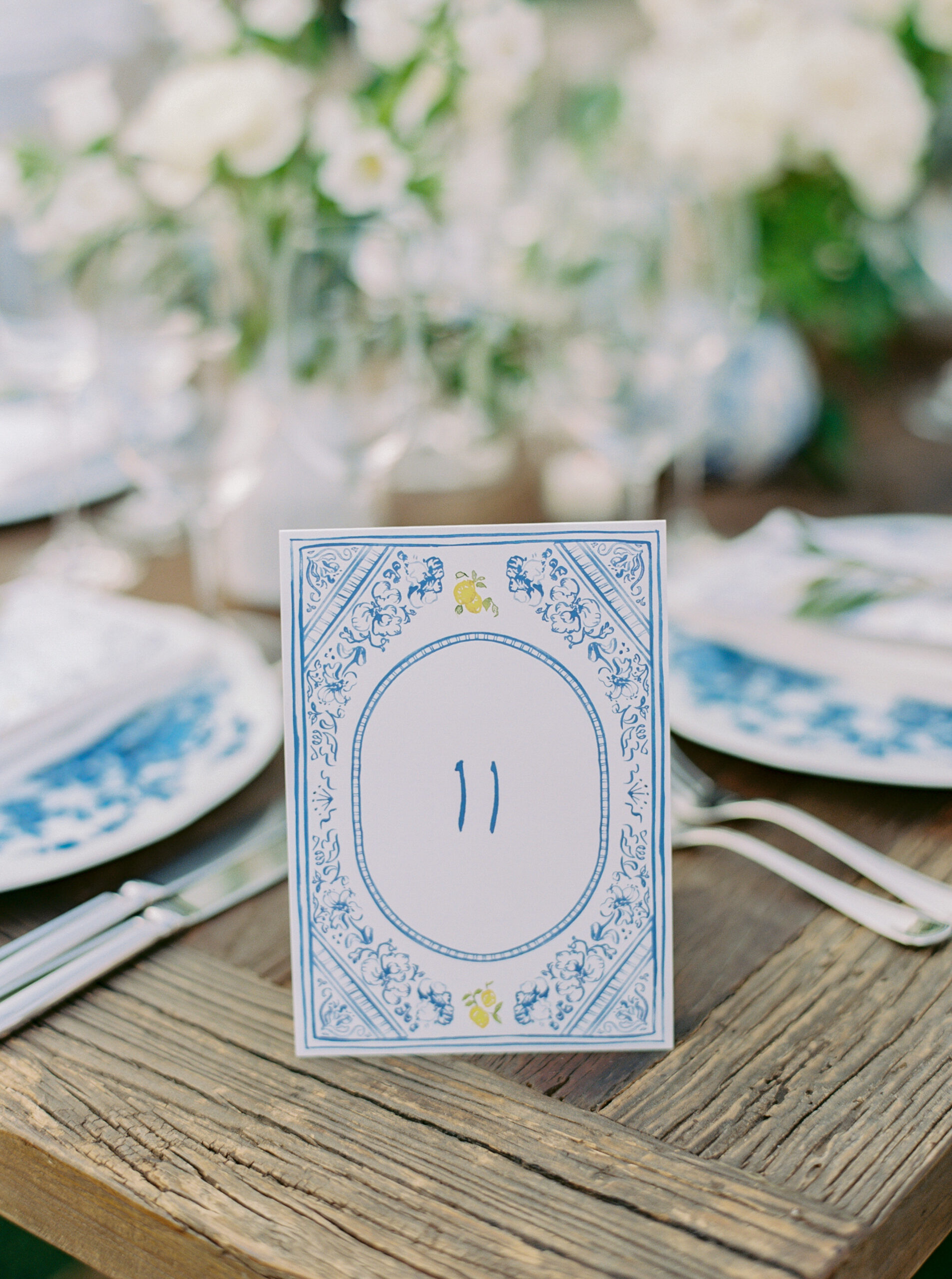st barths wedding table numbers jolly edition